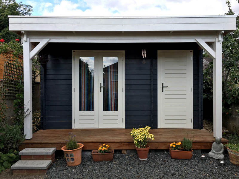 Log Cabin With Storage Shed The Garden Room Guide