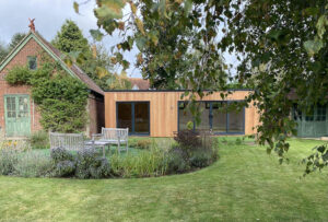 Example of a tailor-made insulated building by Crusoe Garden Rooms Limited